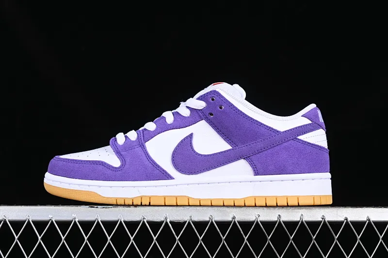 All categories Nk SB Dunk series Nk SB Dunk Low low-top sneakers M version pure original Nk SB Dunk Low Pro ISO "Purple Suede" wicked purple color SB low-top casual sneakers DV5464-500